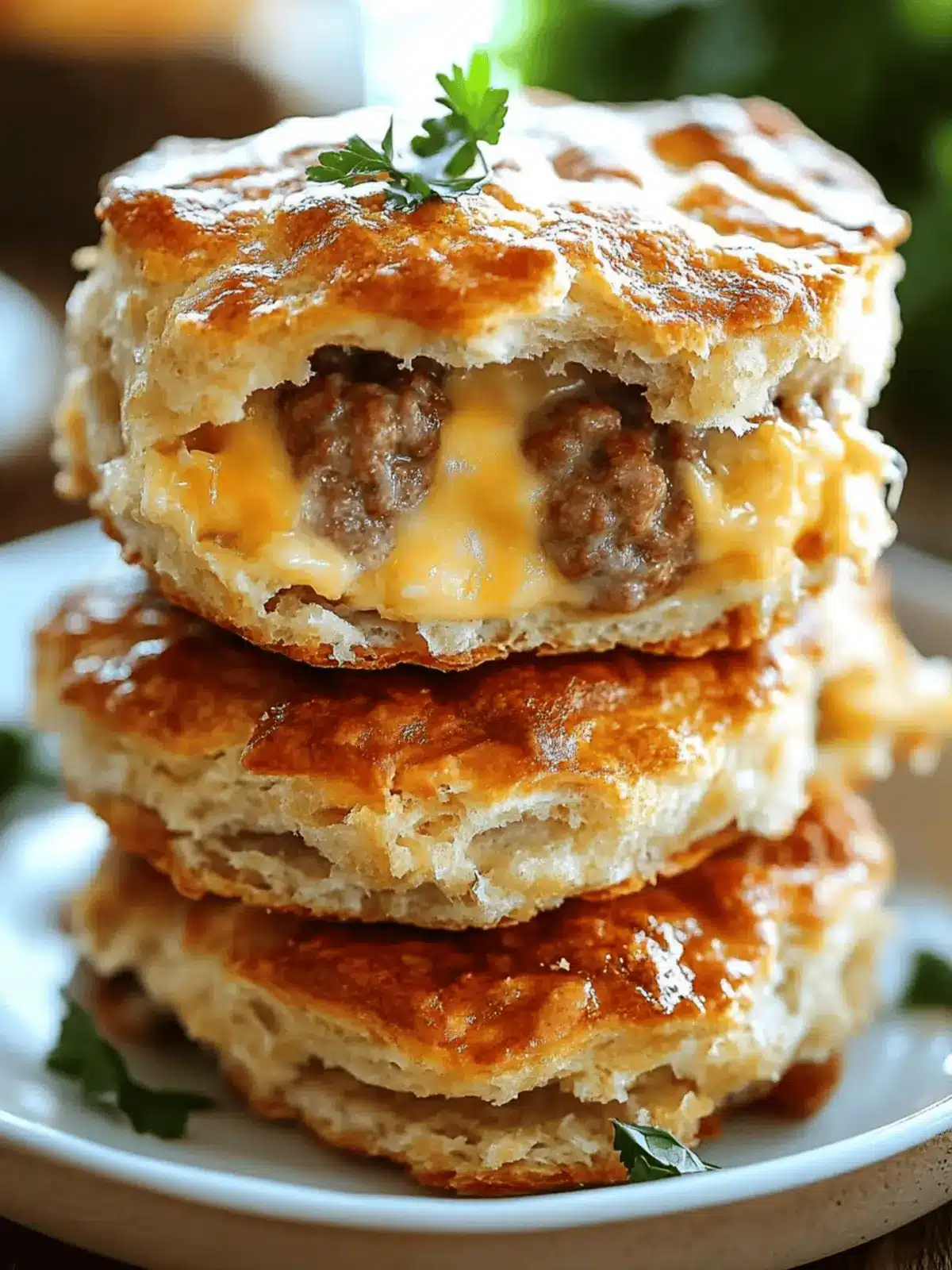 Heavenly Beef Sausage Cheese Butter Swim Biscuits Recipe 3 Beef Sausage Cheese Butter Swim Biscuits