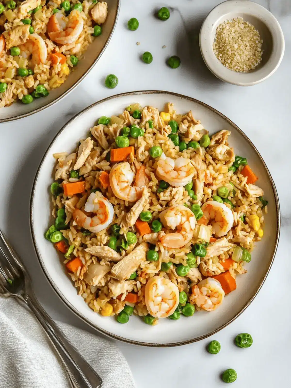 Shrimp and Chicken Fried Rice