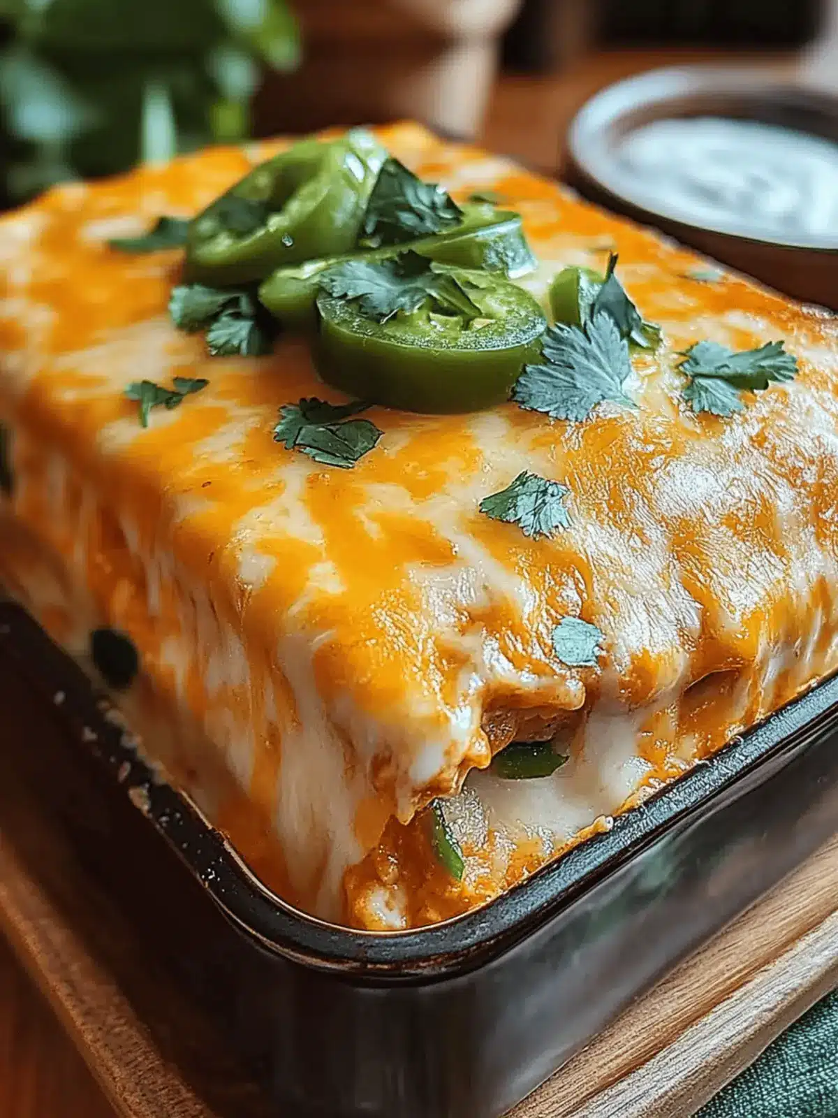 Cheesy Chile Relleno Casserole