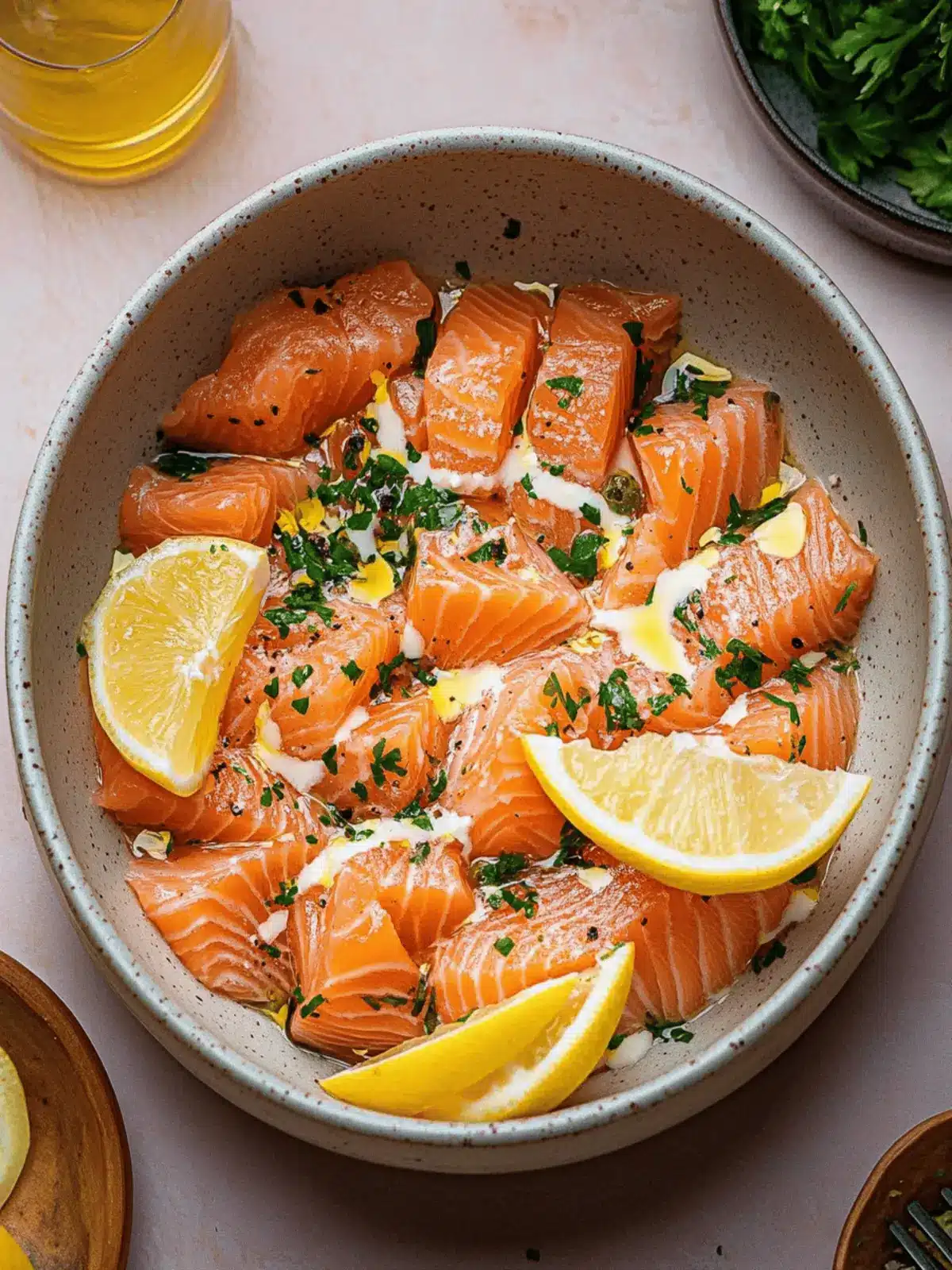 Salmon Crudo