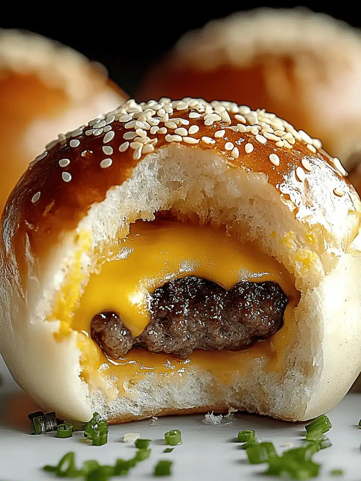Cheeseburger Bombs