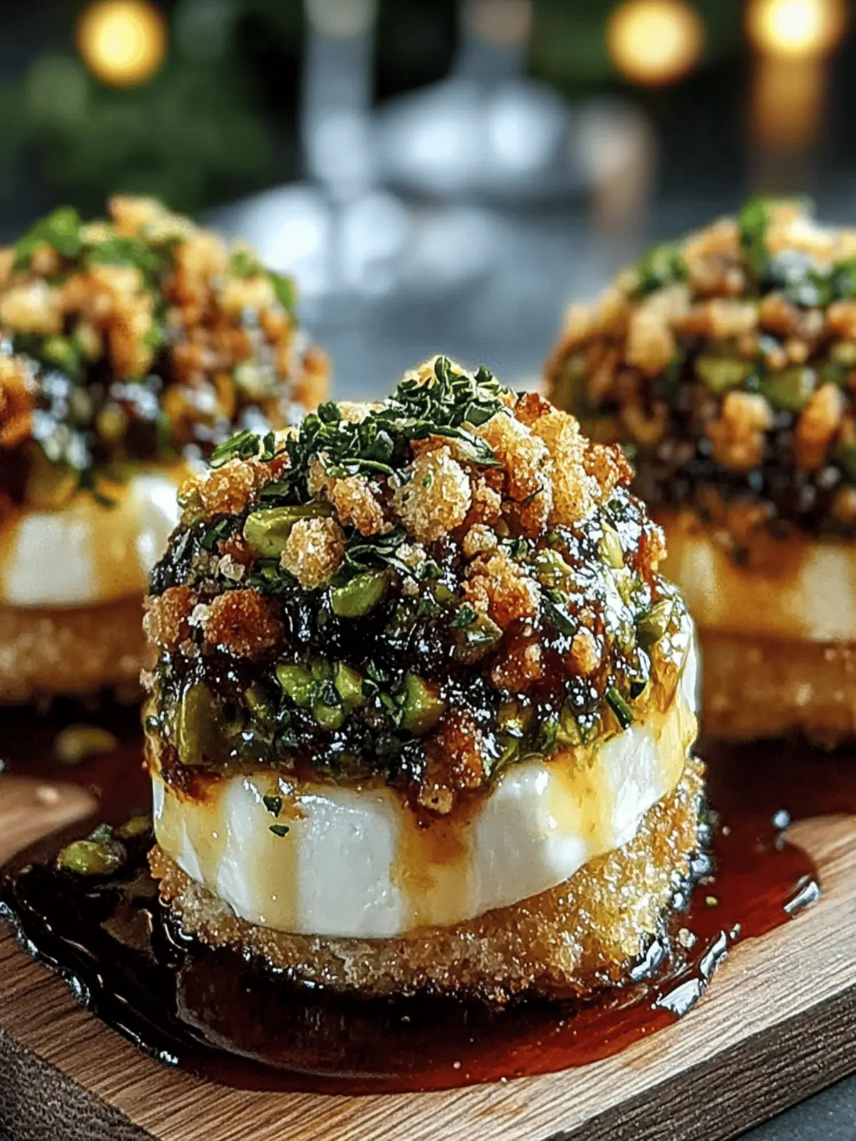 Delicious Pistachio-Crusted Brie Bites for Your Next Gathering 2 Pistachio-Crusted Brie Bites
