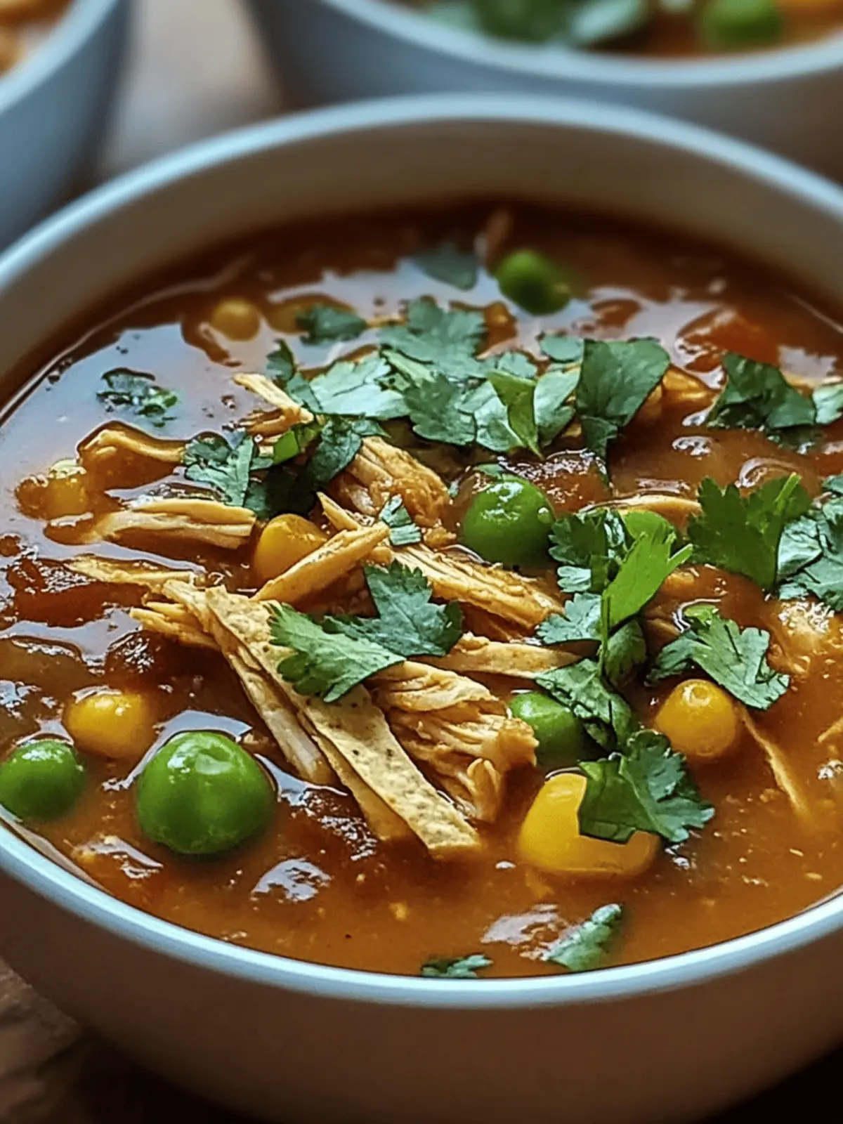 Slow Cooker Jackfruit Tortilla Soup
