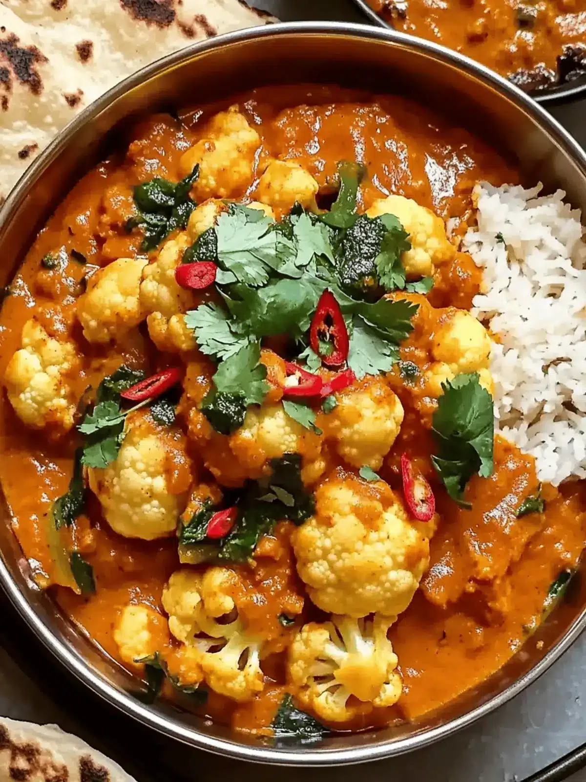 Crockpot Cauliflower Tikka Masala