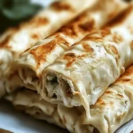 Cheesy Garlic Chicken Wraps