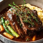 Slow-Braised Miso Beef Roast Recipe