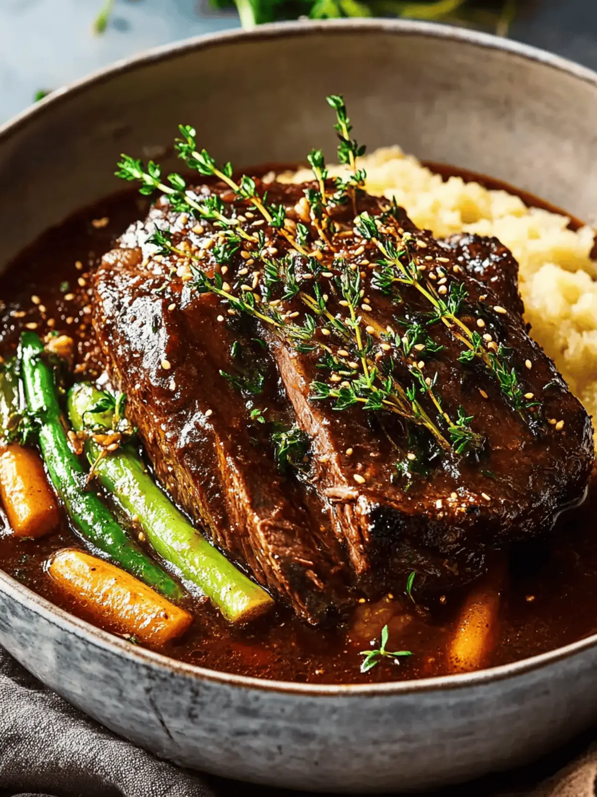 Slow-Braised Miso Beef Roast Recipe