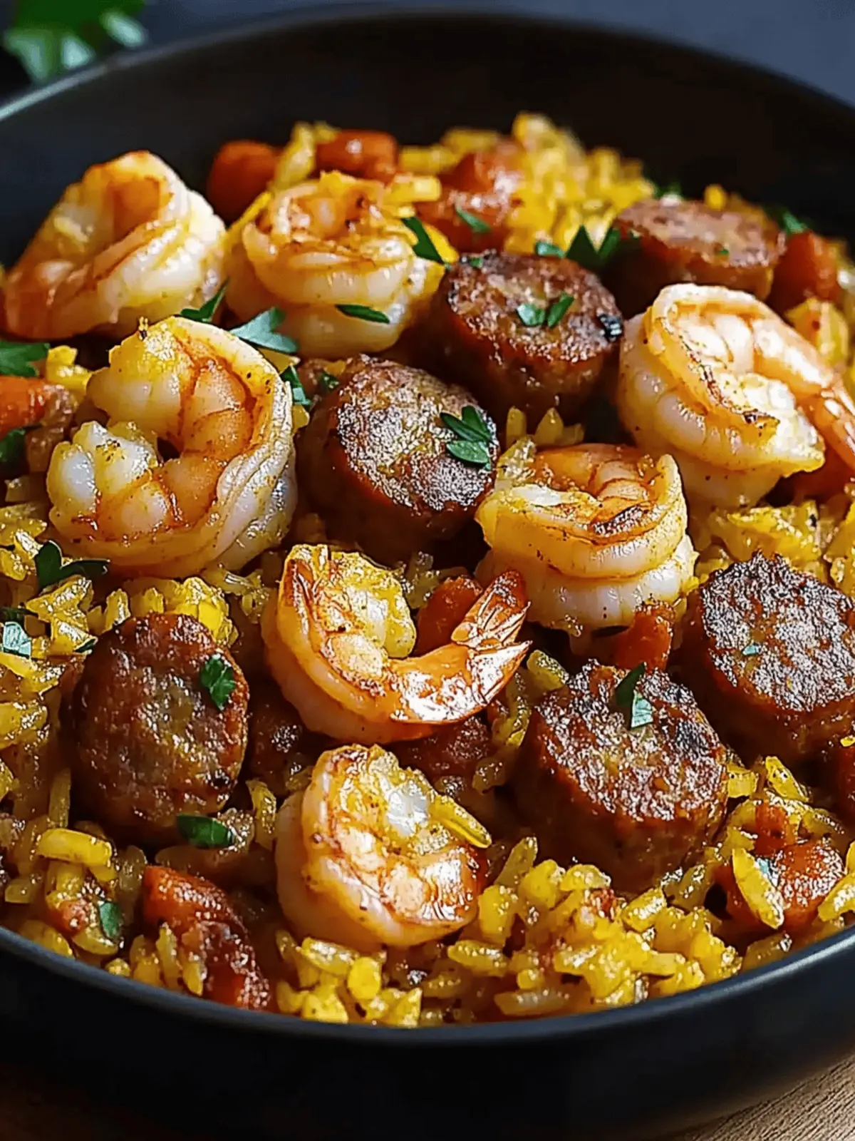 Shrimp Sausage Dirty Rice Recipe