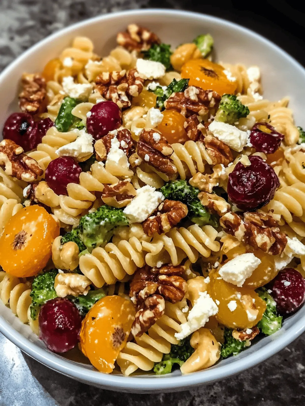 Fall Harvest Pasta Salad