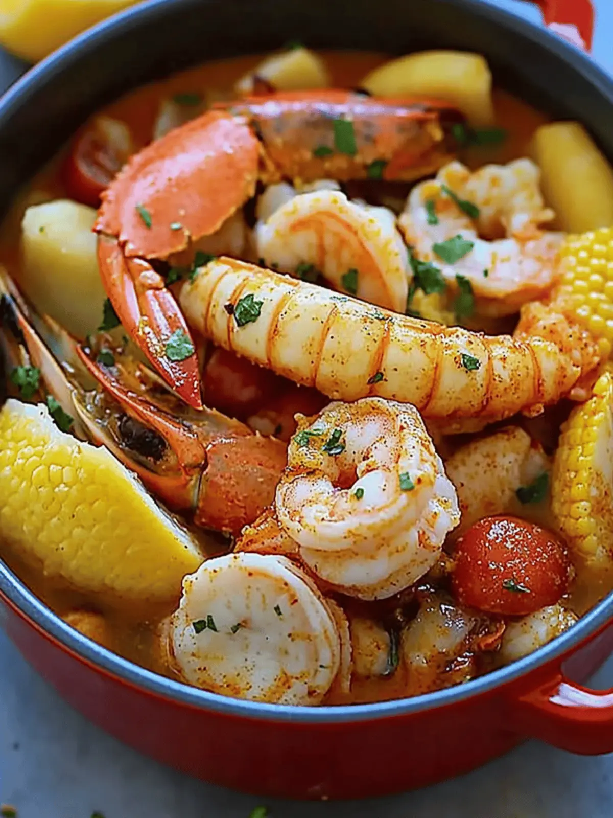 Spicy Instant Pot Seafood Boil