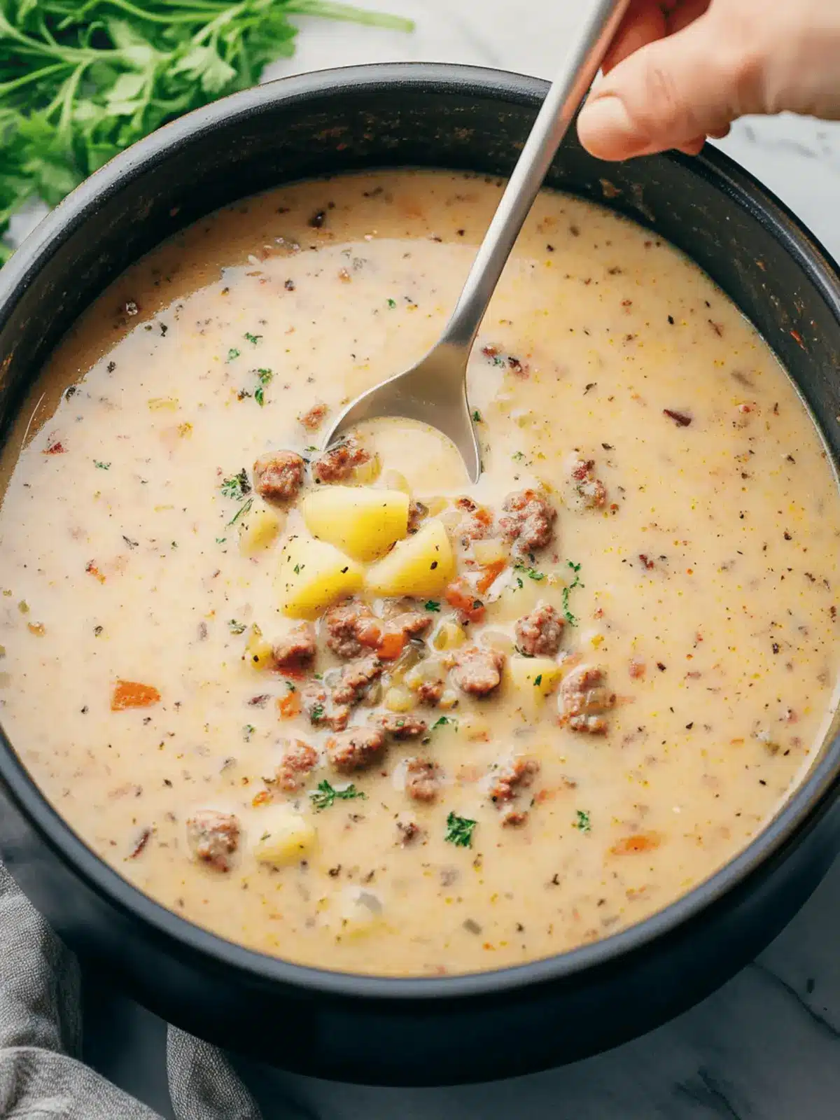 Sausage Potato Soup
