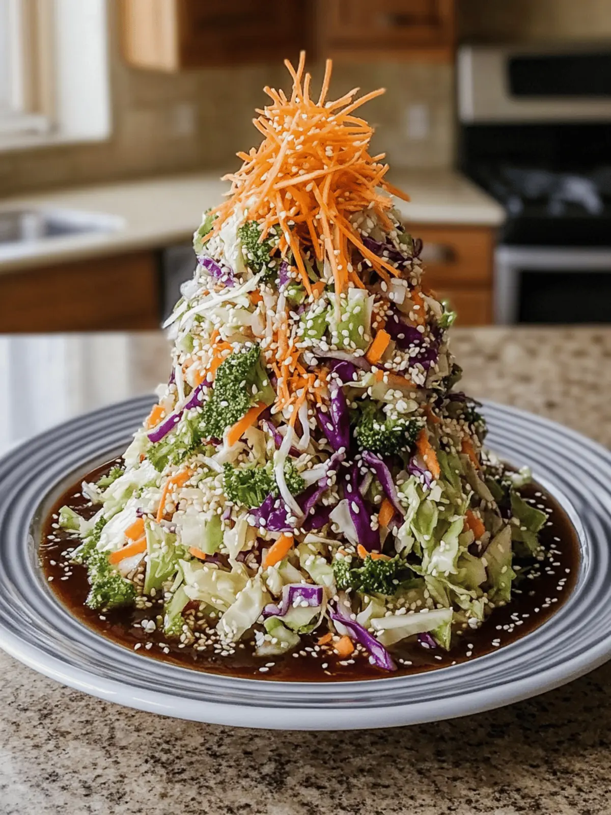 Crunchy Asian Cabbage Slaw with Addictive Sesame Dressing Delight 2 Crunchy Asian Cabbage Slaw with Addictive Sesame Dressing