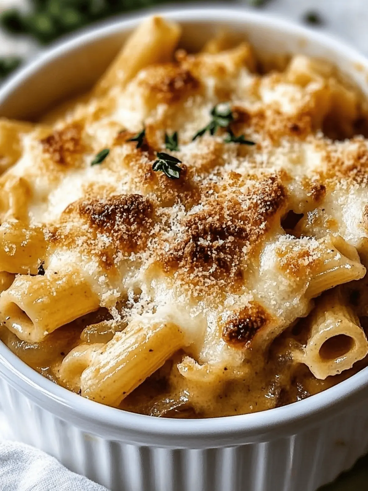 French Onion Soup Pasta