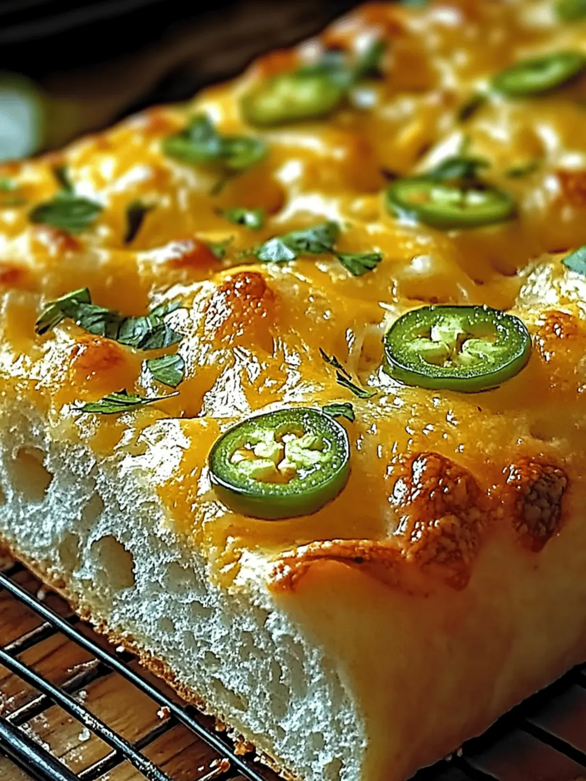 Jalapeno Cheddar beef broth Bread