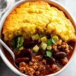Chili Cornbread Casserole