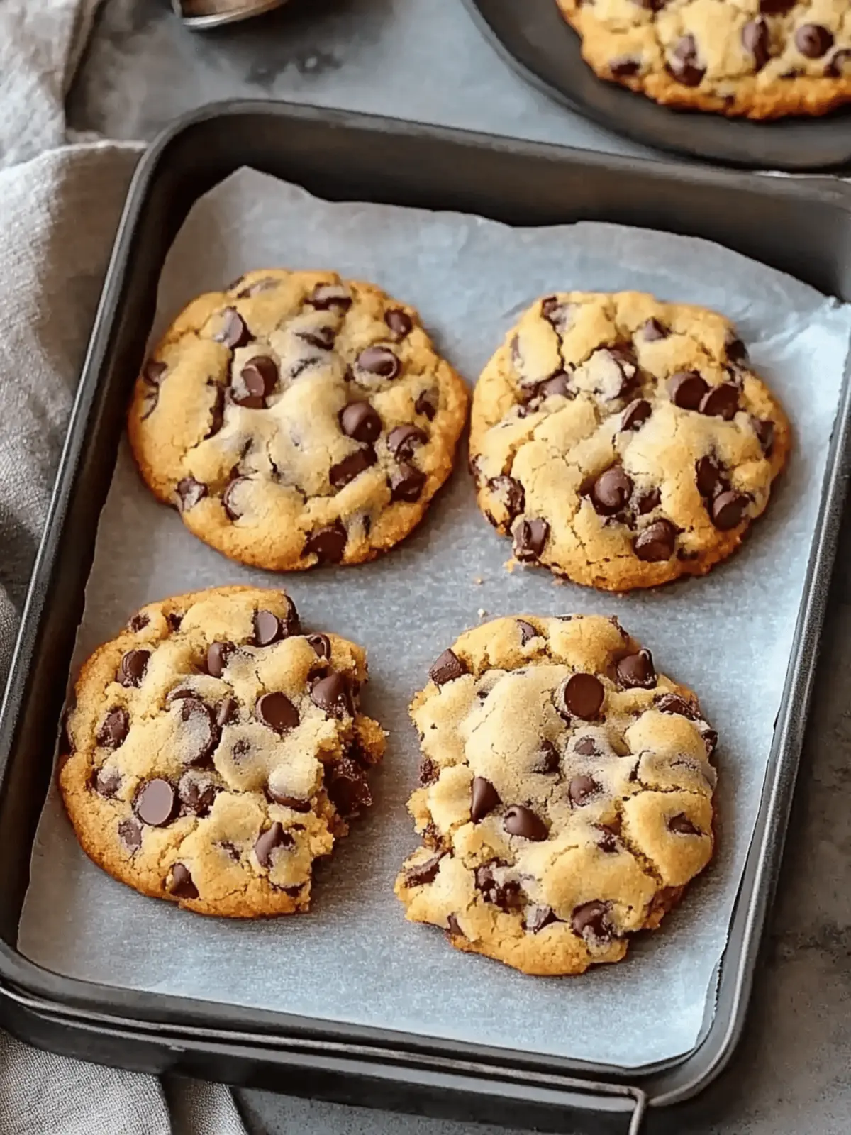 Sweet Chocolate Chip and Toffee Shortbread Cookies