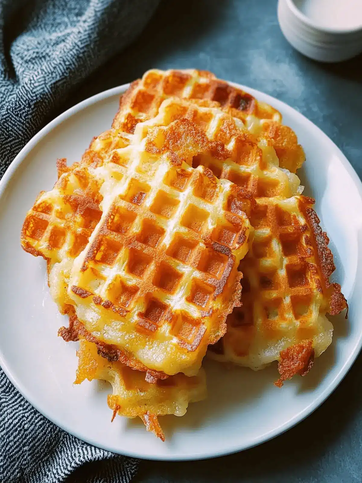 Crispy Wafflemaker Hash Browns for Quick & Cheesy Bliss 4 Wafflemaker Hash Browns