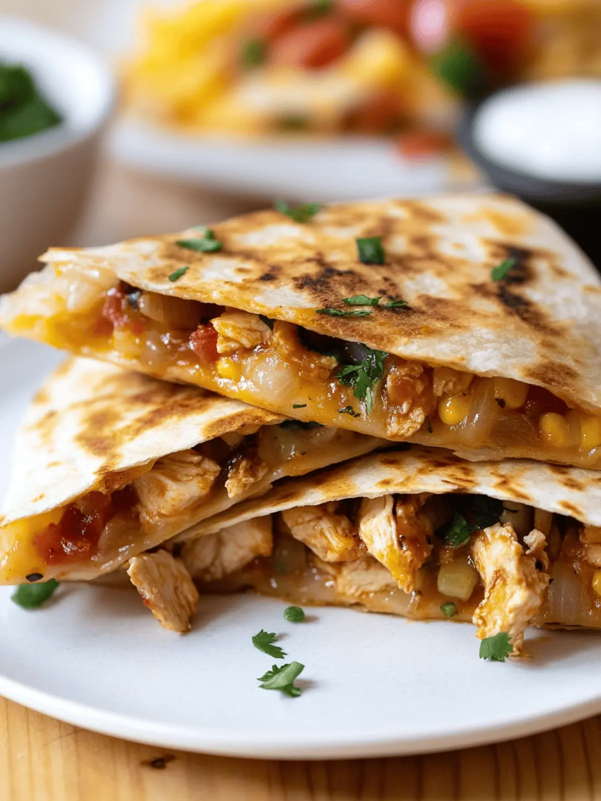 Crispy Chicken Quesadillas Ready in Just 20 Minutes 5 Chicken Quesadillas