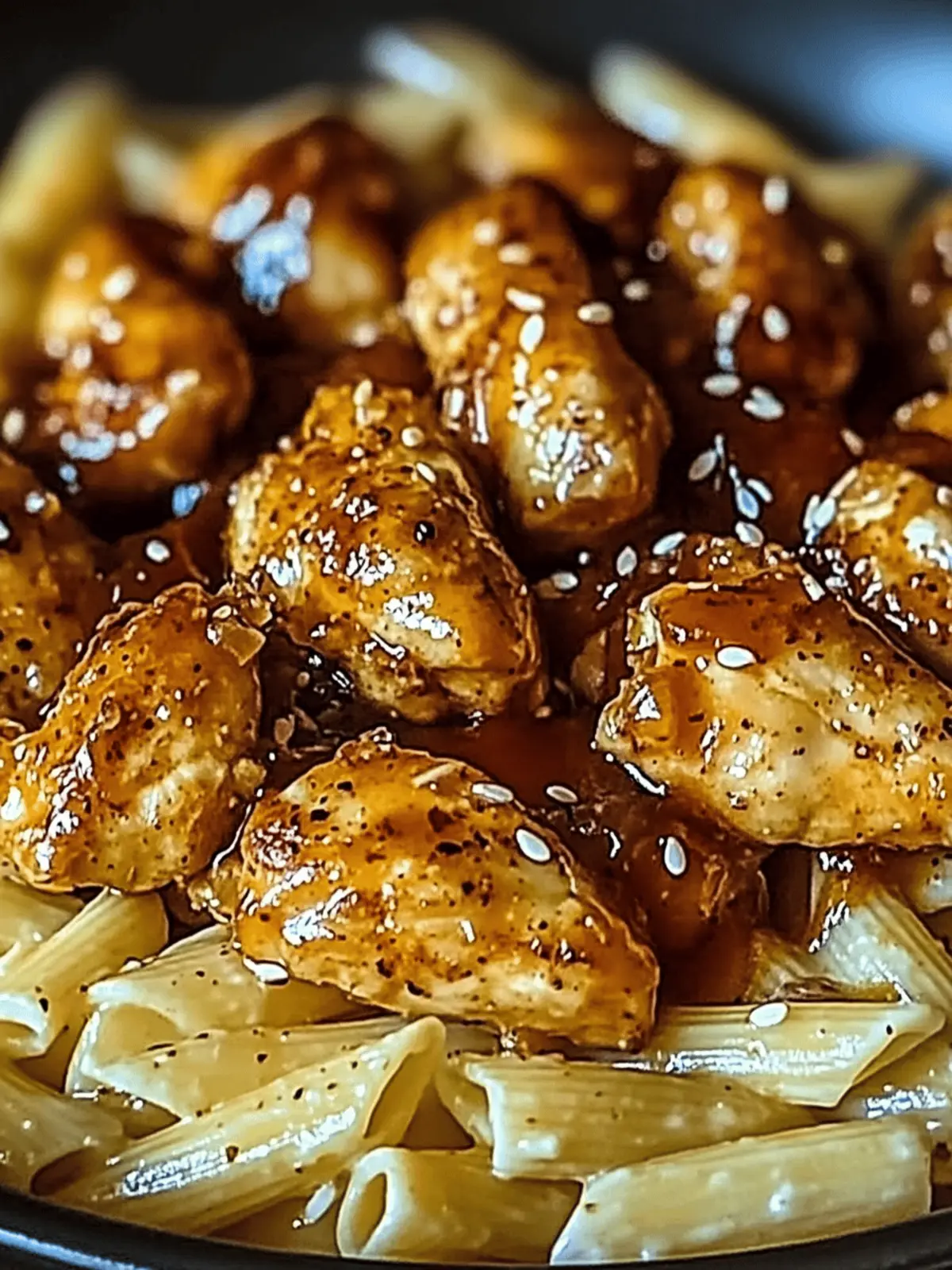 Spicy Cajun Honey Butter Chicken & Pasta