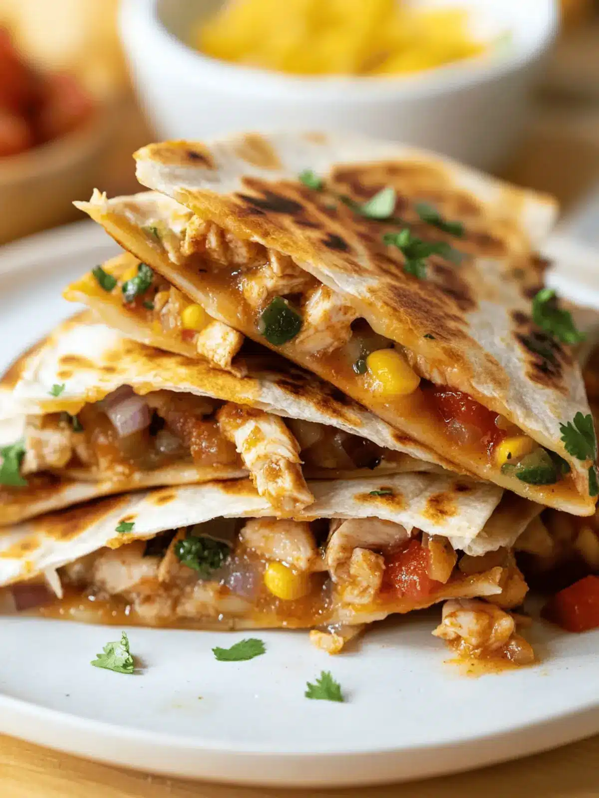 Crispy Chicken Quesadillas Ready in Just 20 Minutes 3 Chicken Quesadillas