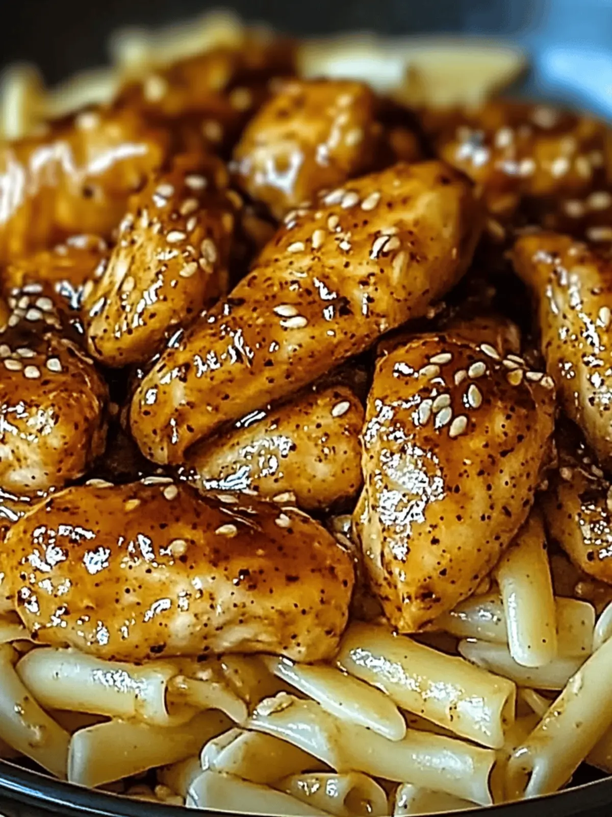 Spicy Cajun Honey Butter Chicken & Pasta