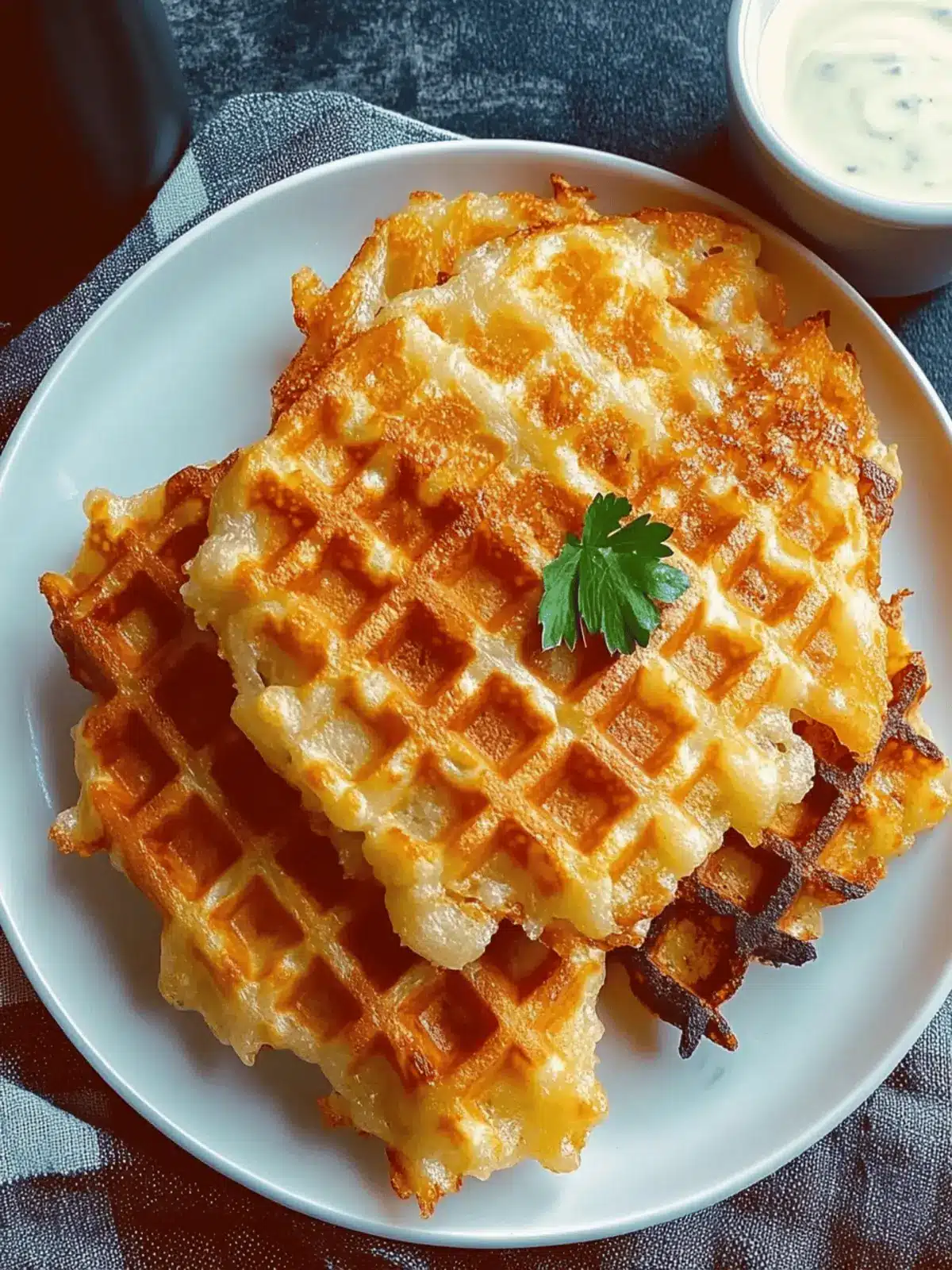 Crispy Wafflemaker Hash Browns for Quick & Cheesy Bliss 3 Wafflemaker Hash Browns