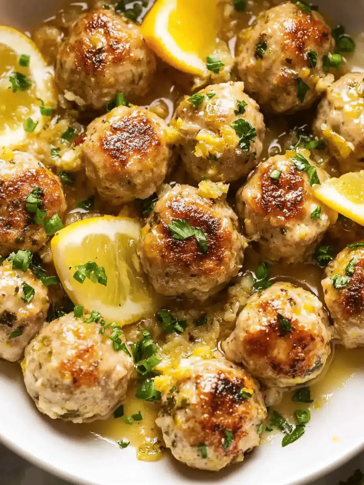 Savory Low-Carb Chicken Piccata Meatballs You’ll Crave 5 Low-Carb Chicken Piccata Meatballs
