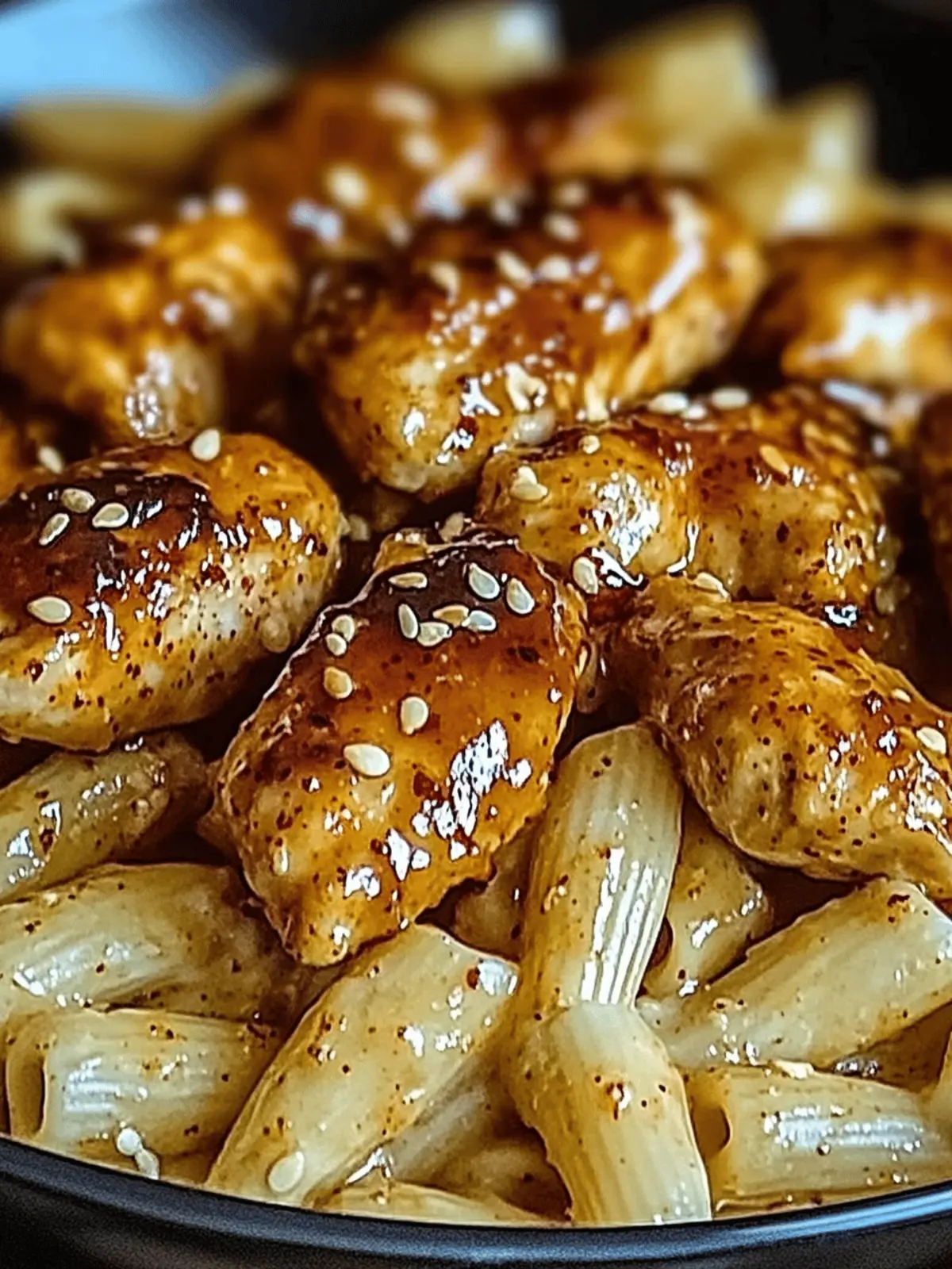 Spicy Cajun Honey Butter Chicken & Pasta