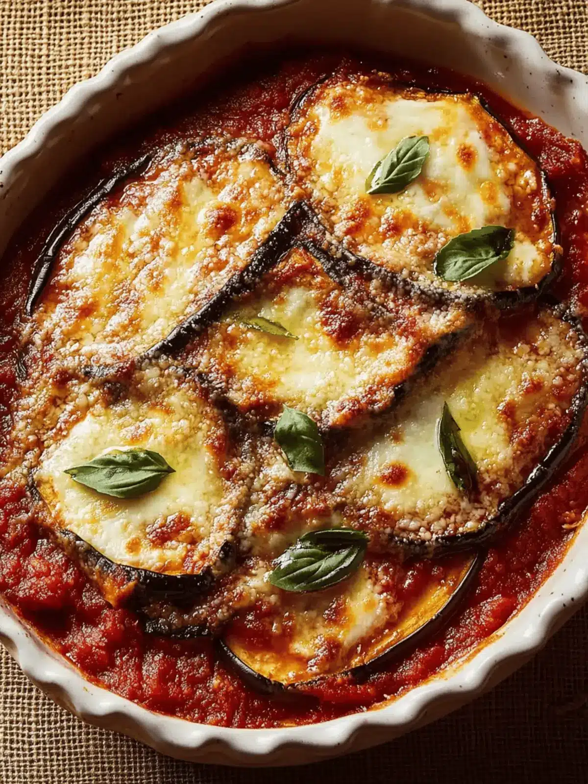 Oven-Roasted Eggplant Parmesan with Homemade Tomato Sauce Magic 4 Oven-Roasted Eggplant Parmesan with Homemade Tomato Sauce