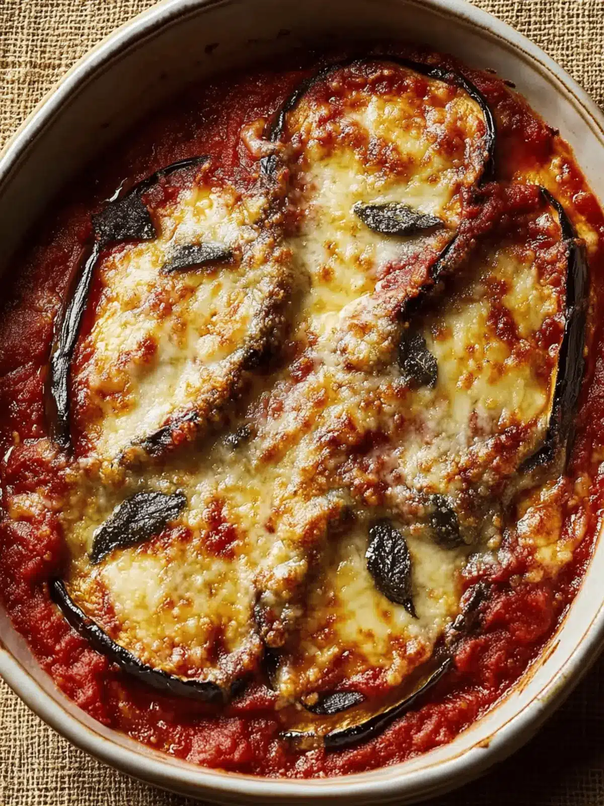 Oven-Roasted Eggplant Parmesan with Homemade Tomato Sauce Magic 3 Oven-Roasted Eggplant Parmesan with Homemade Tomato Sauce