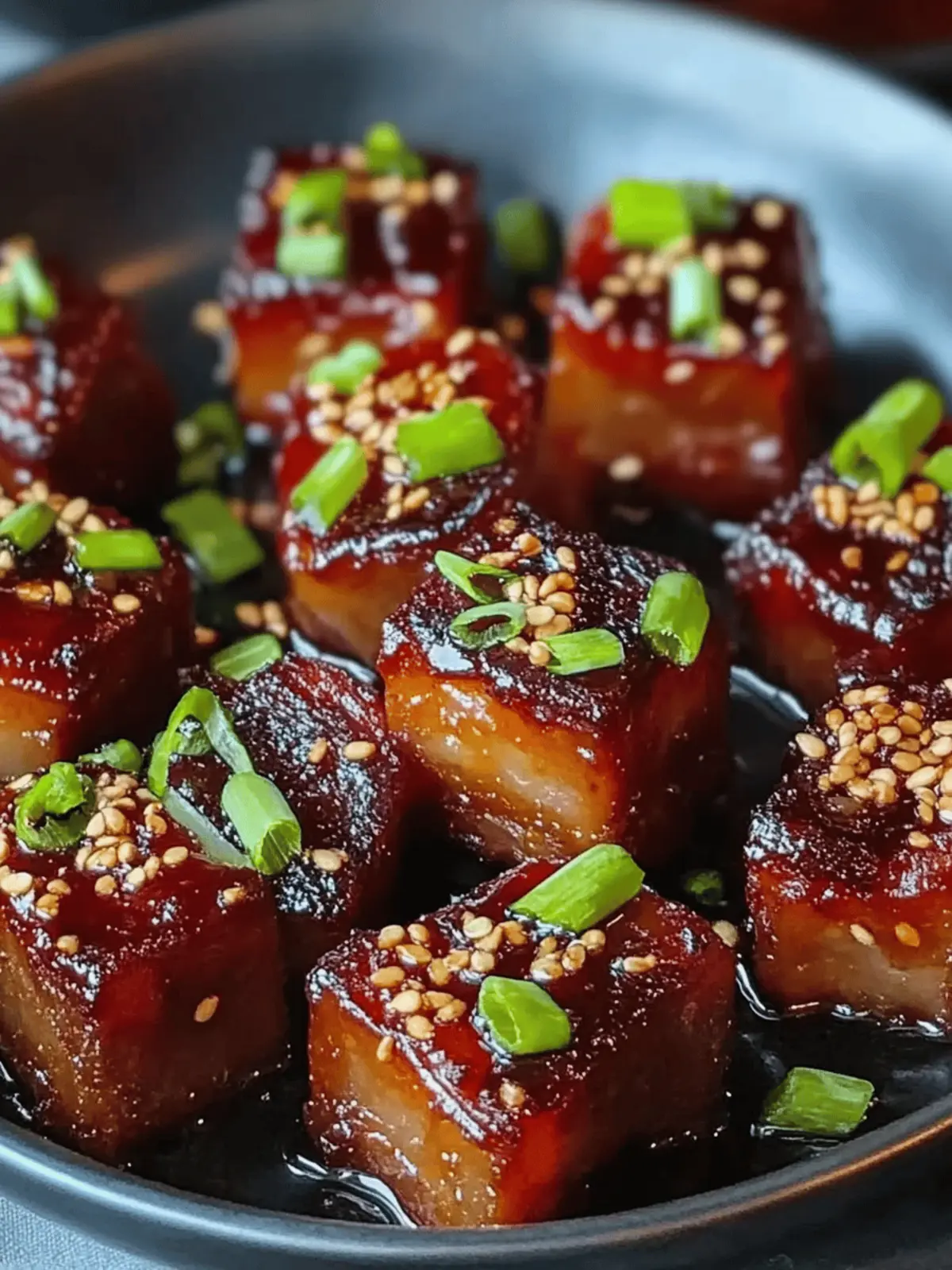 Sweet & Spicy Korean BBQ Pork Belly Bites Air Fryer Magic 5 Sweet & Spicy Korean BBQ Pork Belly Bites in the Air Fryer