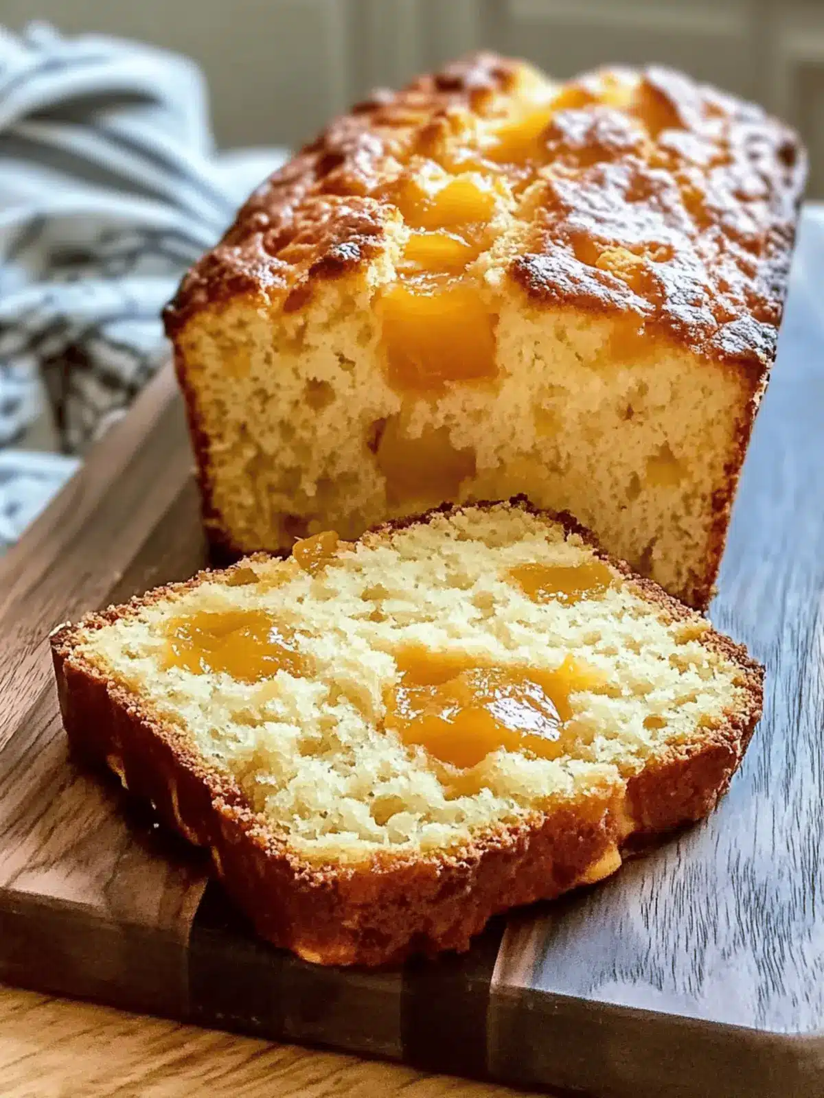 Southern Peach Bread
