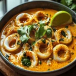 Squid Ring and Coconut Curry