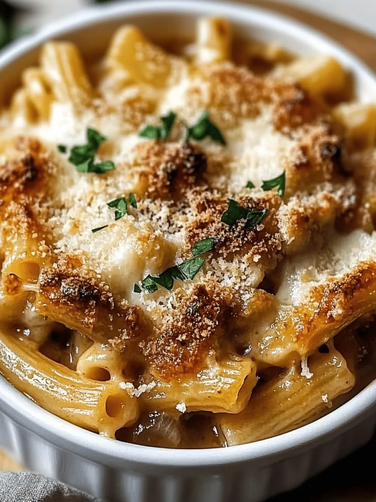 French Onion Soup Pasta
