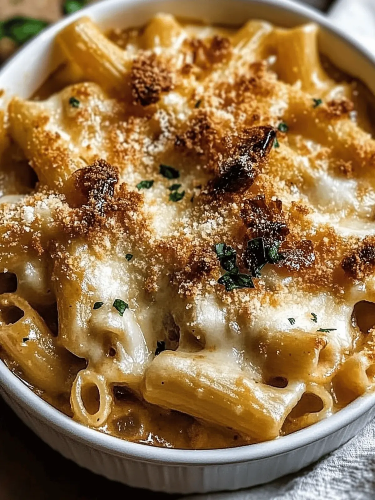 French Onion Soup Pasta