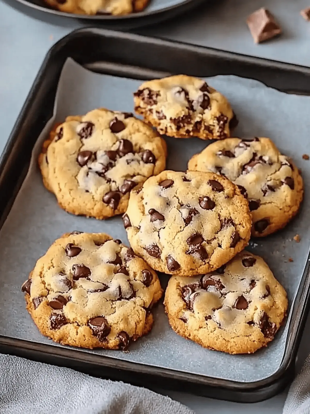 Sweet Chocolate Chip and Toffee Shortbread Cookies