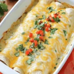 Chicken Enchiladas with Sour Cream Sauce