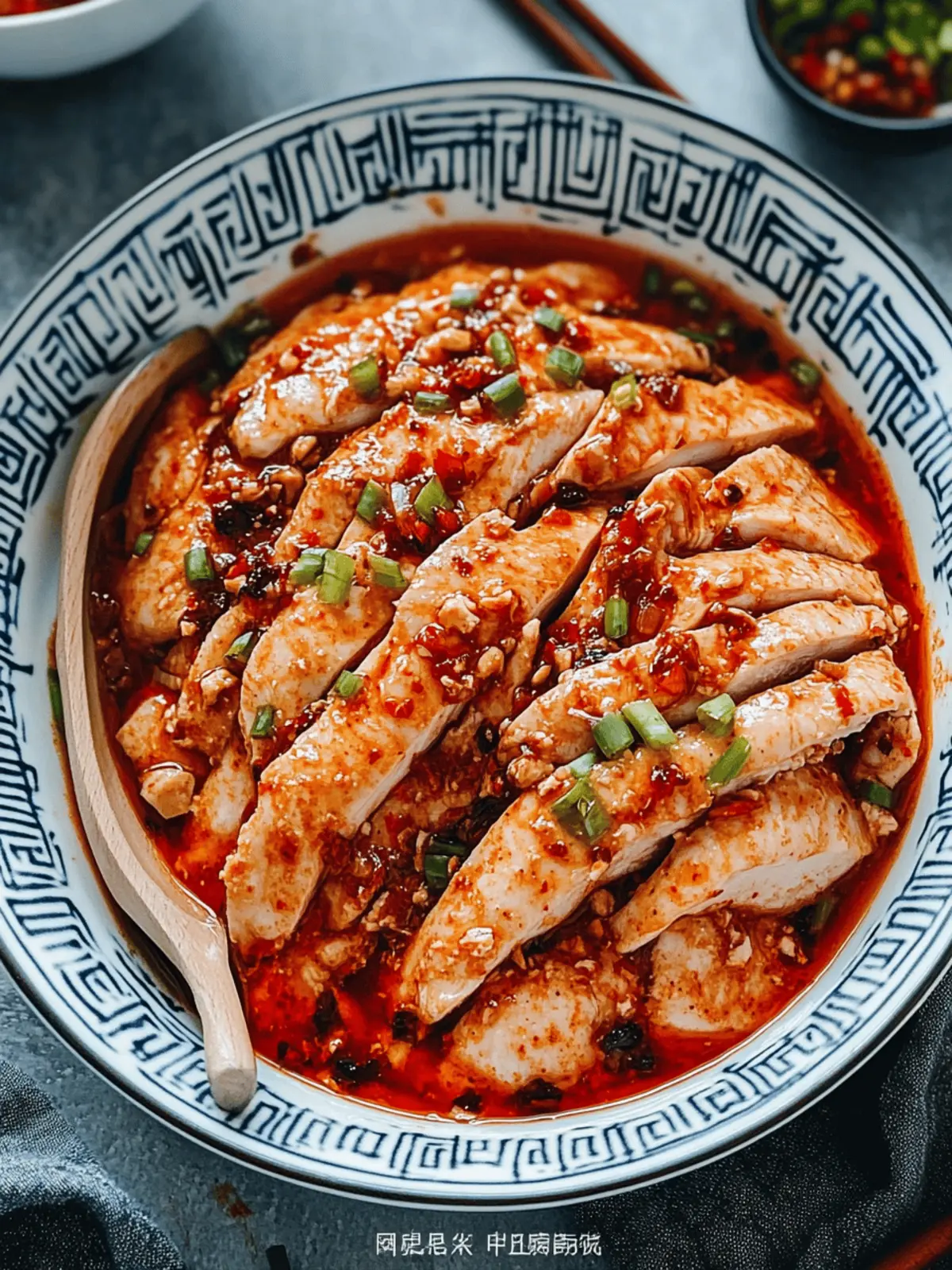 Irresistible Sichuan Chicken in Red Oil Sauce You'll Crave 2 Saliva Chicken (Sichuan Chicken in Red Oil Sauce)