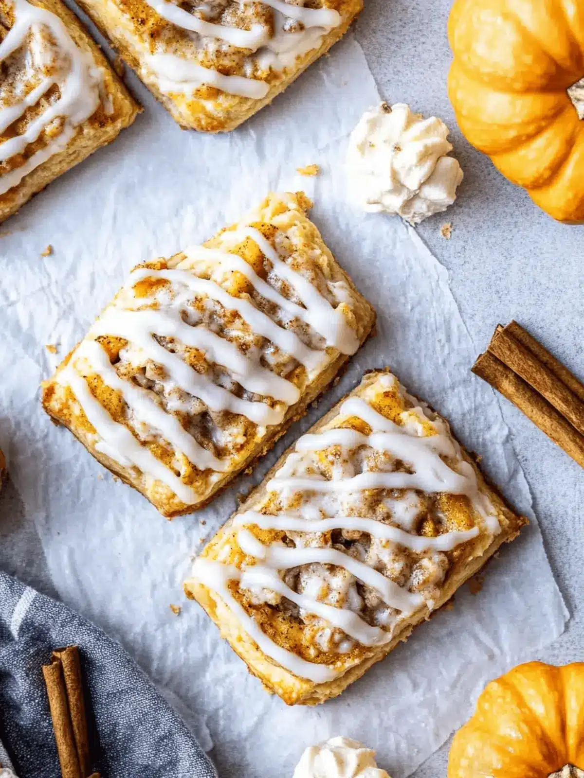 Delicious Pumpkin Cream Cheese Danish You Can Bake at Home 3 Pumpkin Cream Cheese Danish