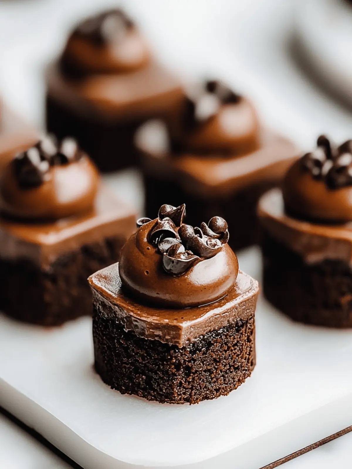 Brownie Petit Fours