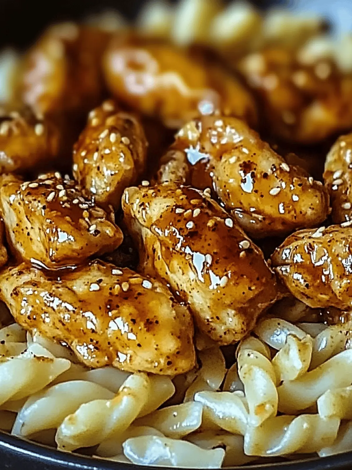 Spicy Cajun Honey Butter Chicken & Pasta