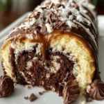 Amazing German Chocolate Cake Roll
