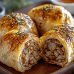 French Onion Sausage Rolls