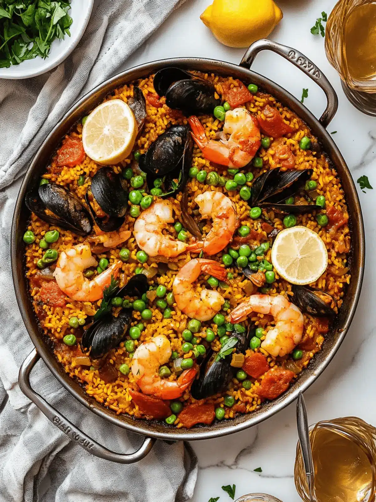 Energize Dinner with Authentic Spanish Paella Delight 2 Spanish Paella