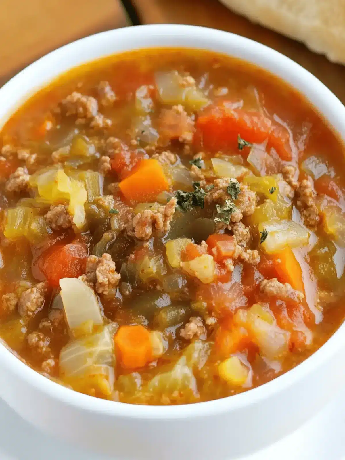 Ground Beef and Cabbage Soup: A Cozy Family Favorite Recipe 5 Ground Beef and Cabbage Soup