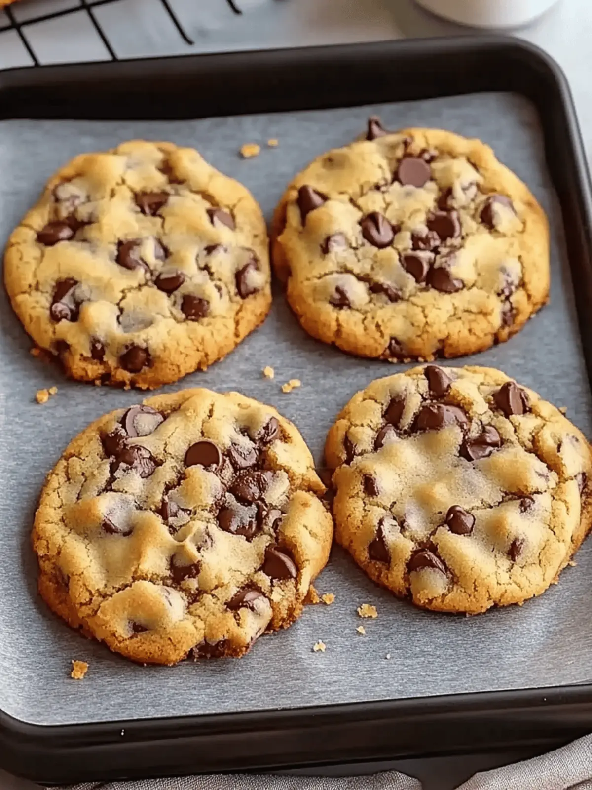 Sweet Chocolate Chip and Toffee Shortbread Cookies