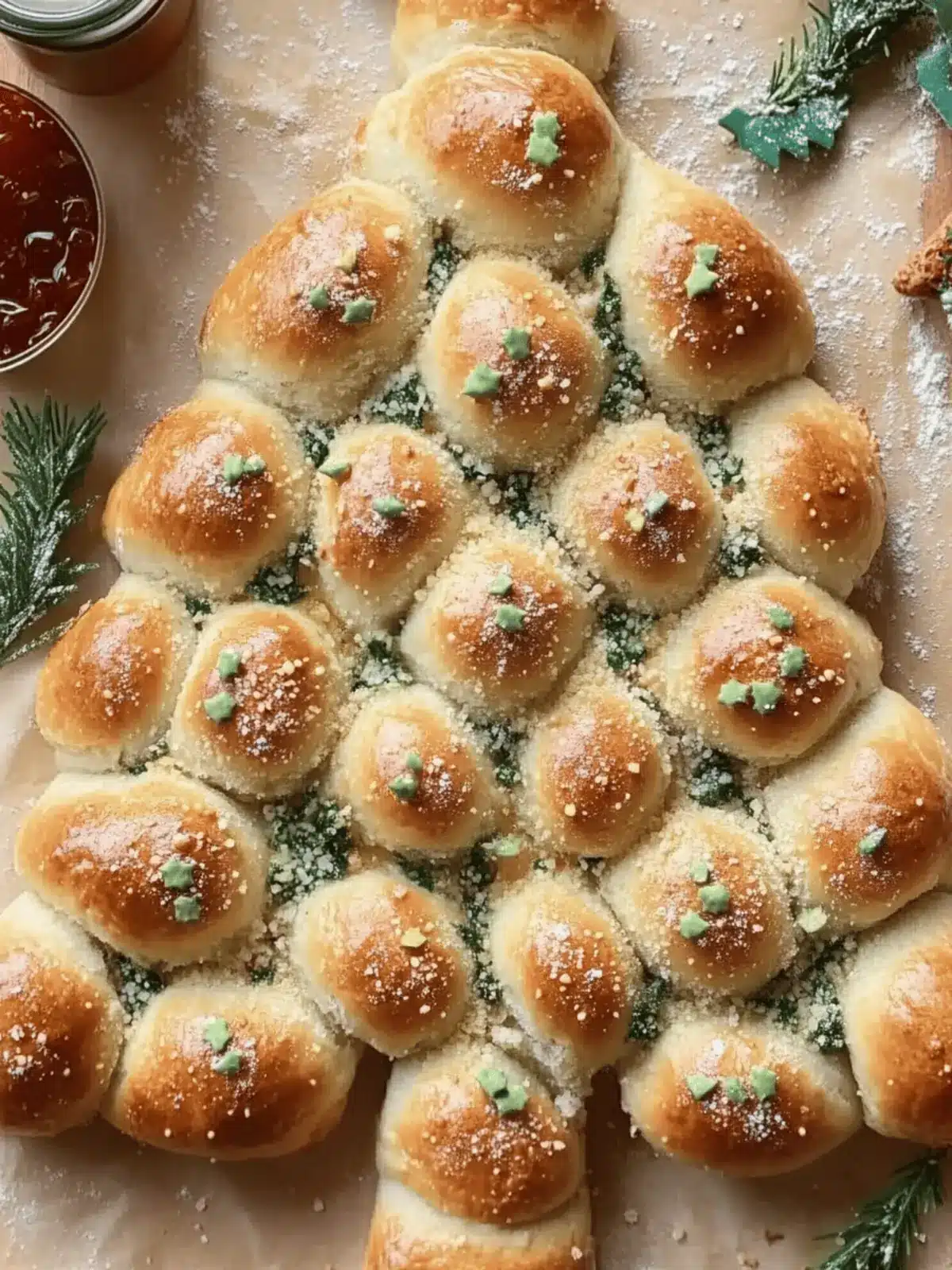 Cheesy Pull-Apart Christmas Tree Bread: A Festive Family Favorite 3 Cheesy Pull-Apart Christmas Tree Bread