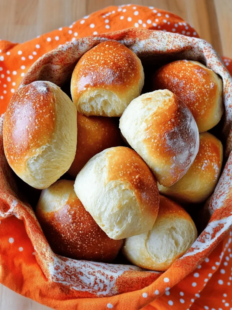 French Bread Dinner Rolls